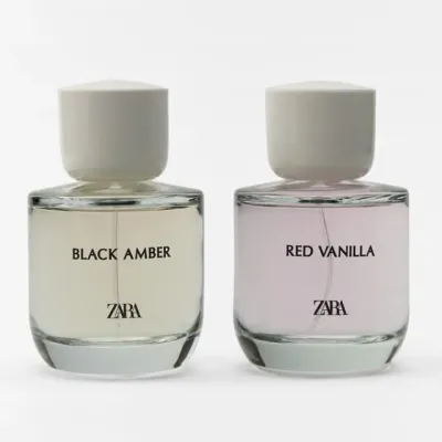Ayollar parfyumeriyasi ZARA Red Vanilla & Black Amber, 90 ML