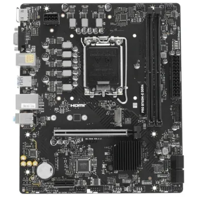 MSI PRO B760M-E DDR4 tizim platasi