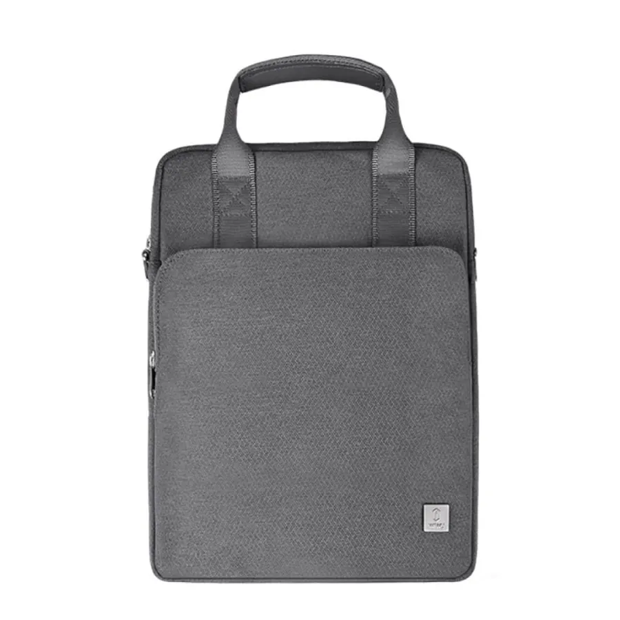 Wiwu Alpha Vertical Double Layer 12.9" kulrang noutbuk sumkasi