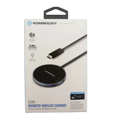 Магнитное беспроводное зарядное устройство Powerology PWMWCV28