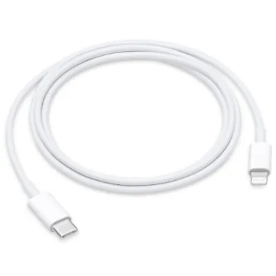 Apple Lightning to USB-C 20W 1m kabeli , White