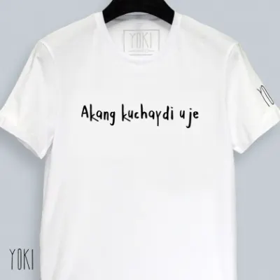 Футболка YOKI "Akang kuchaydi uje" S