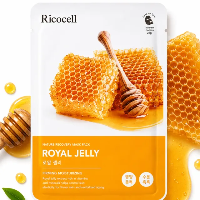 Маска для лица Recocell Nature Recovery, Royal Jelly