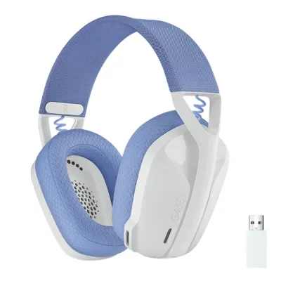 Игровые беспроводные наушники Logitech G435 Wireless, White