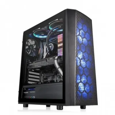 Kompyuter korpusi Thermaltake Versa J24 TG RGB, Black