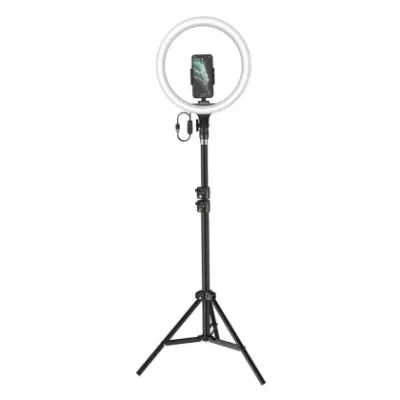 Baseus Live Stream Holder-table Stand (12-inch Light Ring) – smartfon ushlagichli halqasimon chiroq