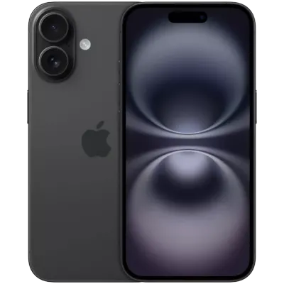 Смартфон Apple iPhone 16 256GB (2 SIM) Nanosim+esim Black