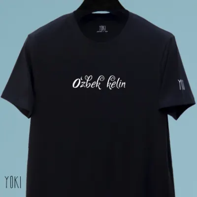 Футболка YOKI "O'zbek kelin" Black XL
