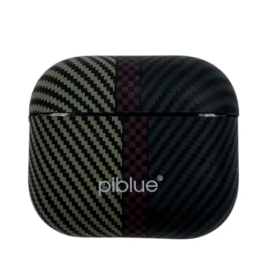 Piblue CH0908 AirPods 3 uchun (yashil, qora) quloqchin qutisi