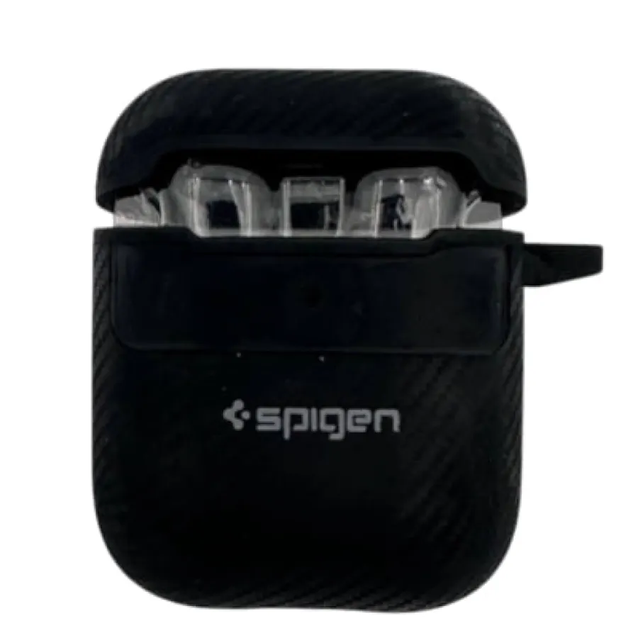 Spigen Airpods 1/2 CH0912 qora g'ilof