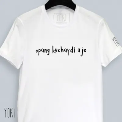 YOKI "Opang kuchaydi uje" futbolkasi White L