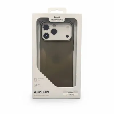 Keephone AirSkin Slim Matte Case iPhone 17 Pro Max Brown