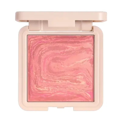 Мраморные румяна цвета розовая роза NOTE MARBLE BAKED BLUSHER 04 ROSY ROSE