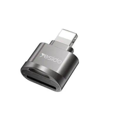 Yesido GS18 Mini Design OTG Function For IPhone For IPad 8 Pin Plug To TF karta o'quvchisi