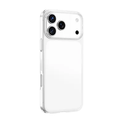 Keephone X-Crystal Never Yellow Case iPhone 17 Pro uchun transparent shaffof g‘ilofi