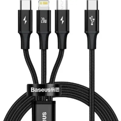 Baseus Rapid Series CAMLT-SC01 3-in-1 kabel