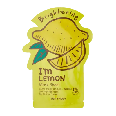 ТКАНЕВАЯ МАСКА ДЛЯ ЛИЦА С ЭКСТРАКТОМ ЛИМОНА I'M LEMON MASK SHEET - BRIGHTENING