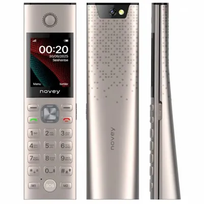 Телефон Novey D20 Golden Gray