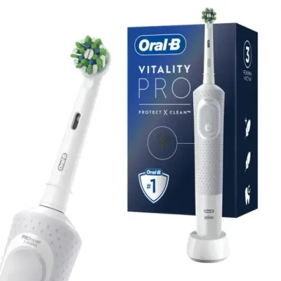 Oral-B 100 3D oq elektr tish cho‘tkasi