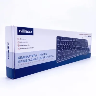 Simli klaviatura + sichqoncha Nillmax NK-005
