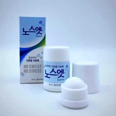 No Sweat No Stress Deodorant Blue Haddan tashqari terlashga qarshi tibbiy dezodorant, 30ml
