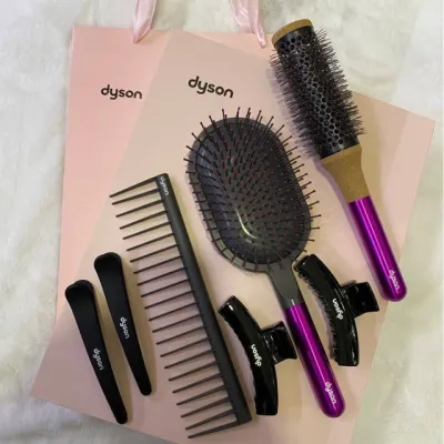 Dyson 7 in 1 sovg‘a to‘plami (3 taroq, 4 soch qisqichi),Violet