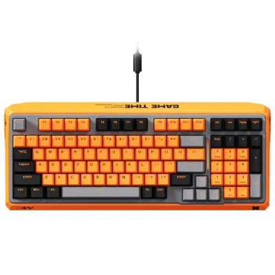 Klaviatura Rapoo ESK750-98, Orange grey black