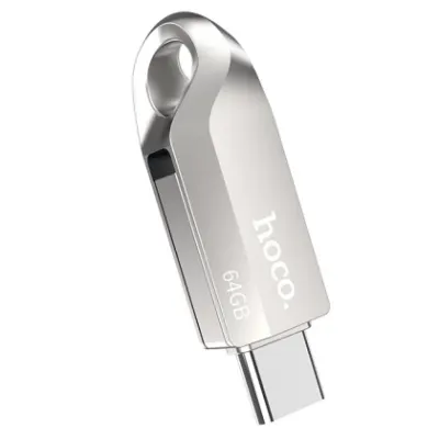 Hoco UD8 USB 3.0 + Type C 64 Gb флешкаси
