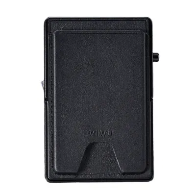 WiWU Regal Magsafe MW-006 smartfon uchun tirgakli magnit hamyon-kartholder , Black