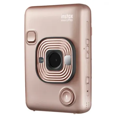 INSTAX mini Liplay (Gold) – bir lahzada chiquvchi suratlar uchun fotokamera