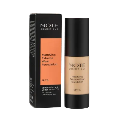 Тональный крем NOTE MATTIFYING EXTREME WEAR FOUNDATION 100 SPF15 (30 мл)