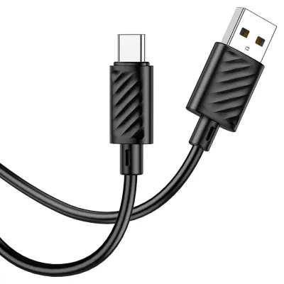 Кабель Hoco X88 USB - Type-C 1m черный