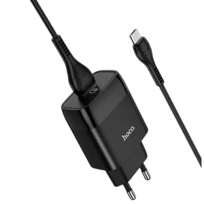 Зарядное устройство Hoco QC3.0 CHARGER C72Q for microUSB 18W