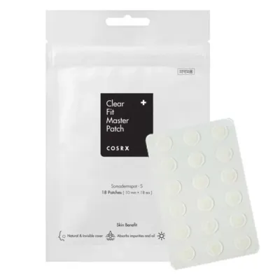 Cosrx Clear Fit Master Patch husnbuzarlarga va yallig'lanishga qarshi patchi