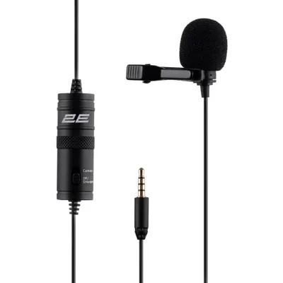 Микрофон-петличка 2E Lavalier Microphone 2E ML010 3.5mm
