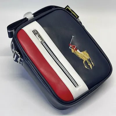 Барсетка Polo, White-Blue
