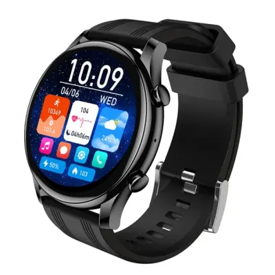 Қўнғироқларни қўллаб-қувватлайдиган Hoco Y38 смарт соати, Black