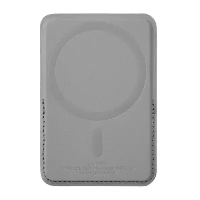 WiWu Mag Wallet MW-001 smartfon uchun tirgakli magnit hamyon-kartholder , Grey