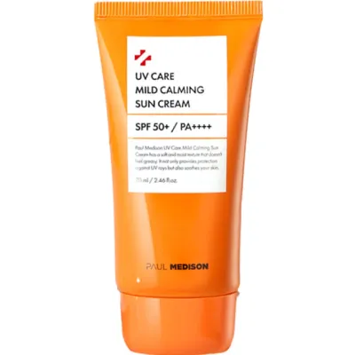 Қуёшдан ҳимояловчи крем Paul Medison Uv Care Sun Cream SPF50+/PA++++ Mild Calming