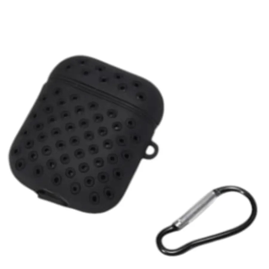 Airpods 1/2 Hang Silicone CH0456 qora g'ilof