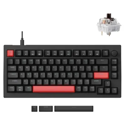 Lemokey X1 84key, Keychron (QMK/VIA) X4-A3-KAZ klaviaturasi, Brown