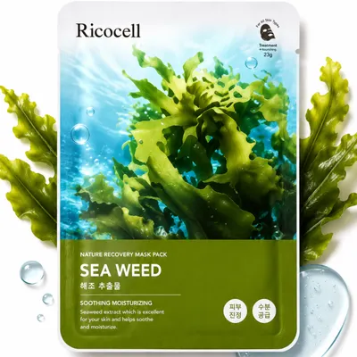 Маска для лица Recocell Nature Recovery, Sea Weed