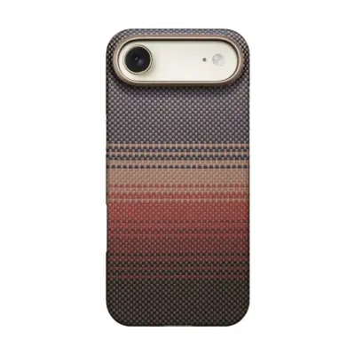 iPhone 17 Air uchun Pitaka ultra-slim case g‘ilofi, (Sunset)
