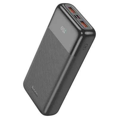 Power Bank Hoco J121A 20000mAh qora tashqi akkumulyatori