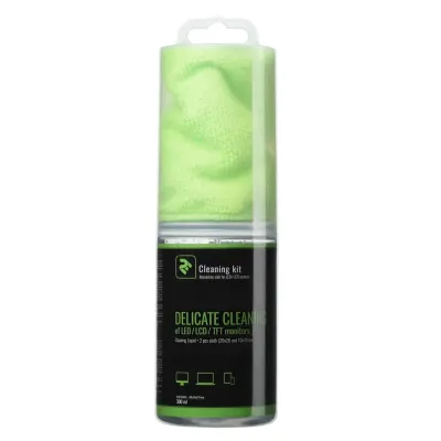 Tozalash to'plami 2E 300 ml Liquid for LED/LCD + 2 salfetka 20X20 10X10 см (2E-SK300L)