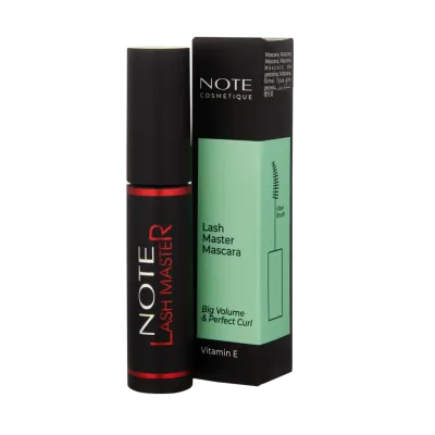 NOTE LASH MASTER MASCARA (14 ml) ko'z uchun tushi