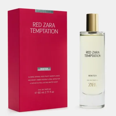 ZARA Red tempation winter 80 ml — ayollar uchun atir