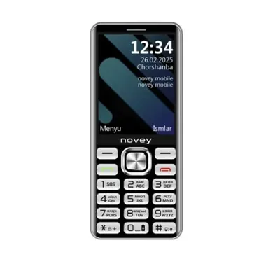 Novey P90 mobil telefoni, Jet Black