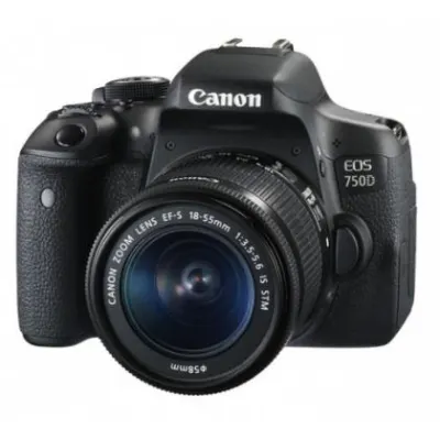 Canon EOS 750D Kit 18-55mm III Wi-Fi ko‘zguli fotoapparati