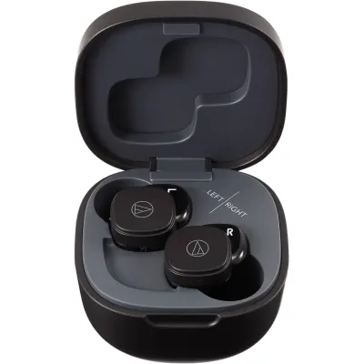 Беспроводные наушники Audio-Technica ATH-SQ1TWBK